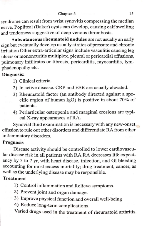 Arthritis: Ayurvedic Perspective